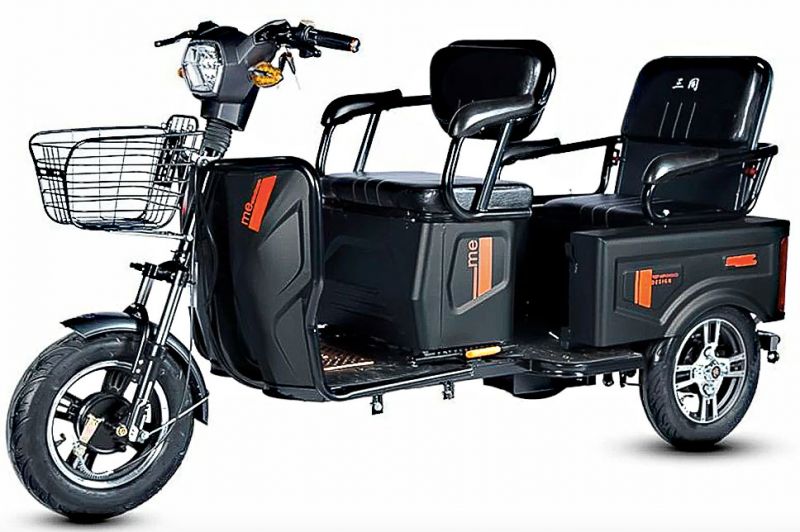 E-trike Pass&Cargo электротрицикл пассажирский и грузовой E-trike Pass&Cargo электротрицикл пассажирский и грузовой